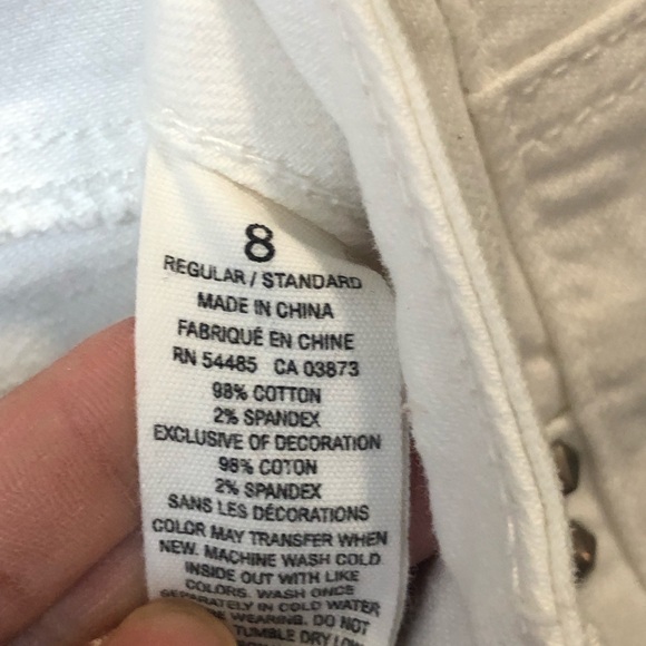 American Eagle White Studded Skinny Jean - Picture 13 of 13